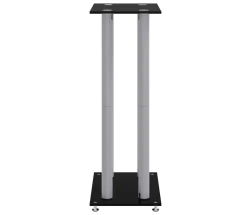 Skaļruņu Statīvi, 2 Gab., Rūdīts Stikls, 4 Balsti Vidaxl