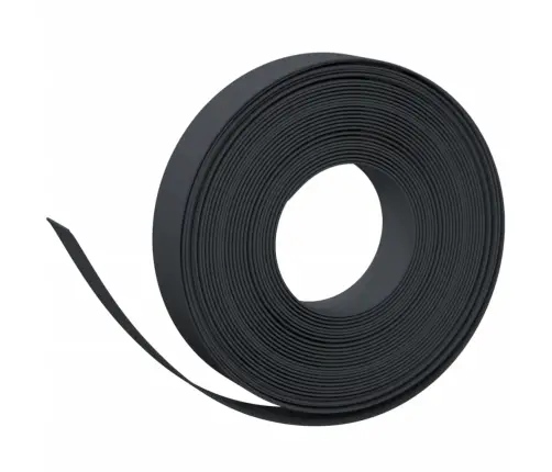 Dārza Apmale, Melna, 10 M, 10 Cm, Polietilēns Vidaxl