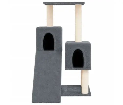 Kassimaja Sisalköitega Kraapimispuudega, Tumehall, 82 Cm