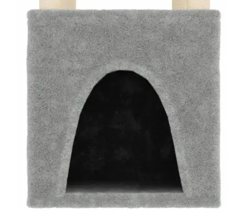 Draskyklė Katėms Su Stovais Iš Sizalio, Šviesiai Pilka, 147Cm