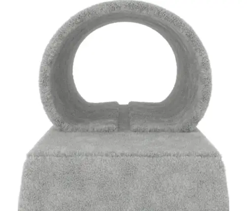 Nagu Asināšanas Stabi Ar Tuneli Un Kāpnēm, Pelēki, 55,5 Cm Vidaxl