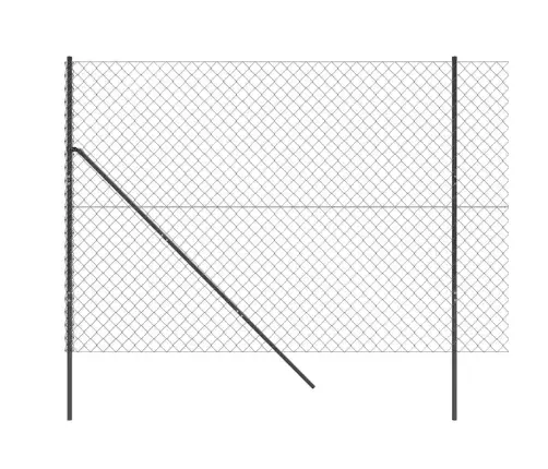 Tinklinė Tvora, Antracito Spalvos, 2X10M