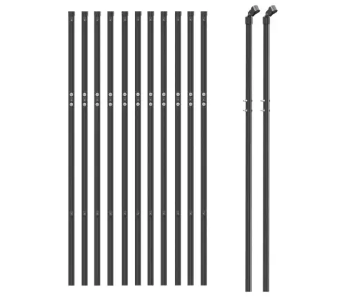 Tinklinė Tvora, Antracito Spalvos, 0,8X25M