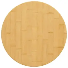 Galda Virsma, Ø50X1,5 Cm, Bambuss Vidaxl