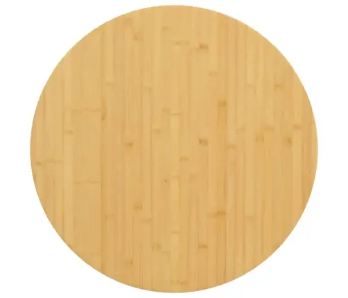 Lauaplaat Ø70X1,5 Cm Bambusest