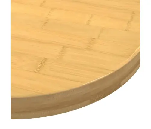 Galda Virsma, Ø80X4 Cm, Bambuss Vidaxl