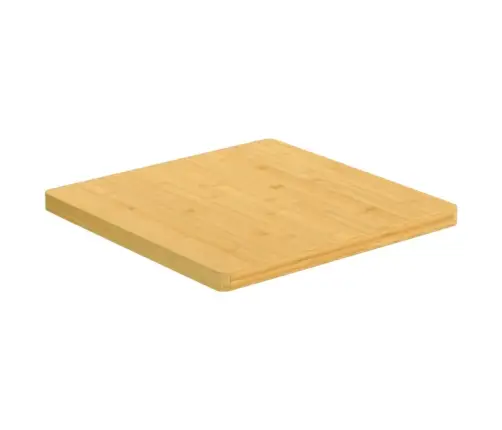 Galda Virsma, 60X60X2,5 Cm, Bambuss Vidaxl