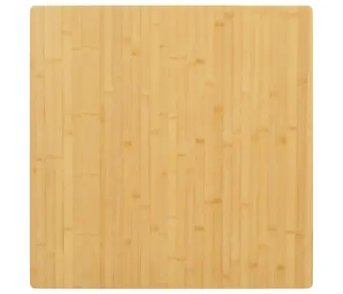 Galda Virsma, 70X70X2,5 Cm, Bambuss Vidaxl