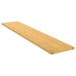 Sienas Plaukts, 100X20X1,5 Cm, Bambuss Vidaxl