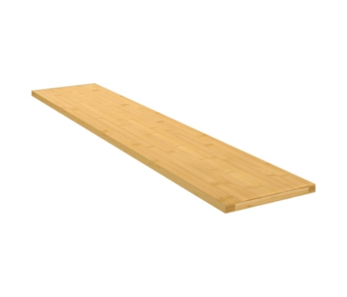 Sienas Plaukts, 100X20X1,5 Cm, Bambuss Vidaxl
