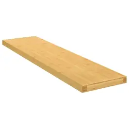Sienas Plaukts, 80X20X2,5 Cm, Bambuss Vidaxl