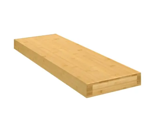 Sienas Plaukts, 60X20X4 Cm, Bambuss Vidaxl
