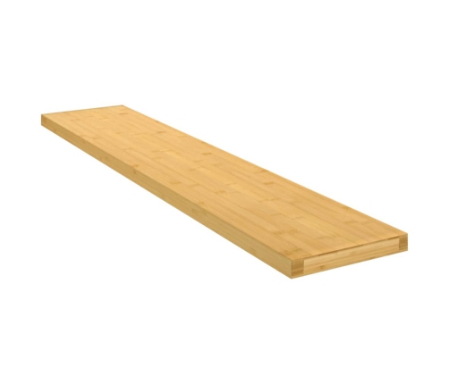 Sienas Plaukts, 100X20X4 Cm, Bambuss Vidaxl