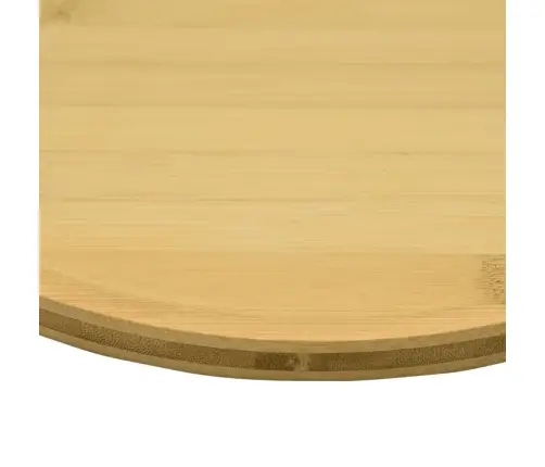 Picas Paplātes, 4 Gab., Ø32X1,5 Cm, Bambuss  Vidaxl