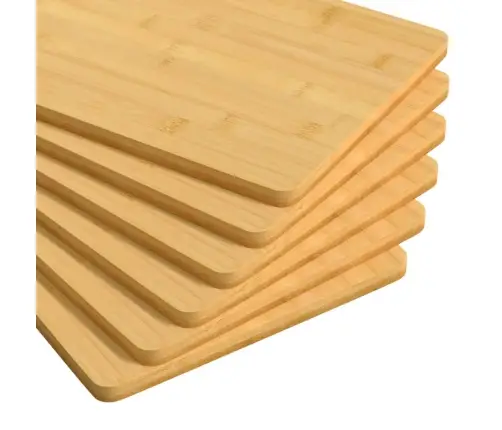 Serveerimisalused 6 Tk, 22 X 14 X 0,8 cm Bambus