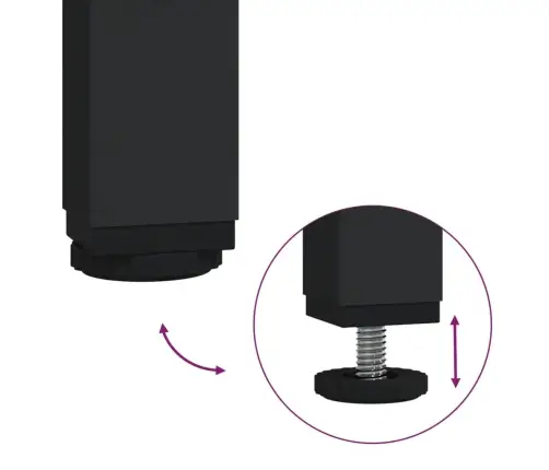 Telerikapp, Suitsutatud Tamm, 100X35X45 cm Tehispuit Ja Raud