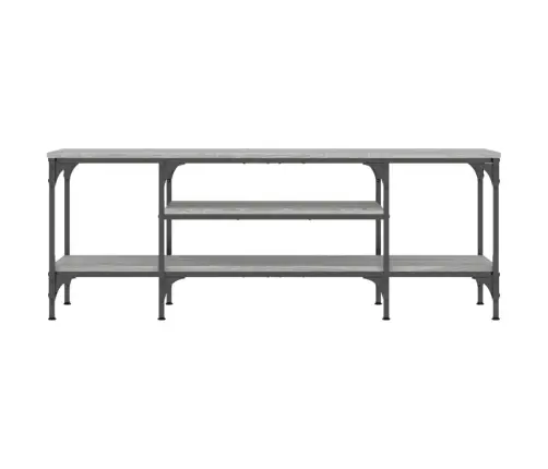 Tv Skapītis, 121X35X45 Cm, Inženierijas Koks, Dzelzs, Pelēks Vidaxl Tv Skapītis, 121X35X45 Cm, Inženierijas Koks, Dzelzs, Pelēks Vidaxl