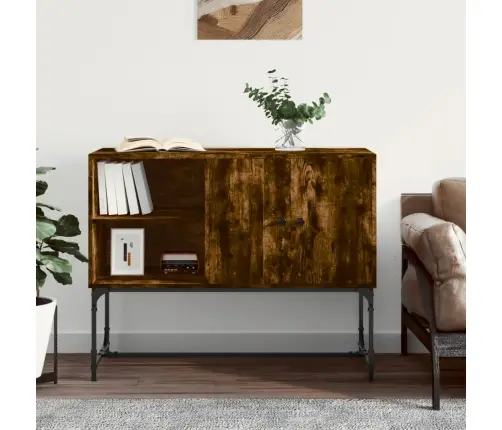 Puhvetkapp, Suitsutatud Tamm, 100 X 40 X 79,5 cm Tehispuit