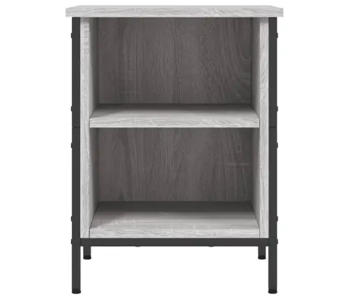 Apavu Skapītis, 38X35X50 Cm, Inženierijas Koks, Pelēks Ozols Vidaxl