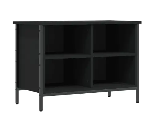 Jalatsikapp, Must, 69 X 35 X 50cm Tehispuit