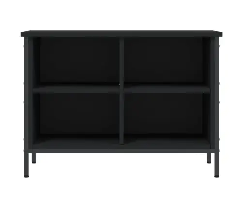 Jalatsikapp, Must, 69 X 35 X 50cm Tehispuit