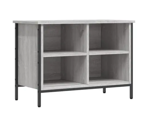 Apavu Skapītis, 69X35X50 Cm, Inženierijas Koks, Pelēka Ozola Vidaxl