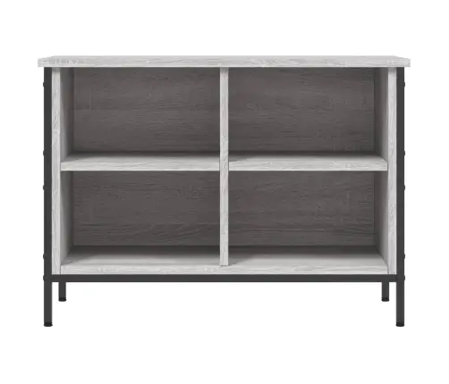 Apavu Skapītis, 69X35X50 Cm, Inženierijas Koks, Pelēka Ozola Vidaxl