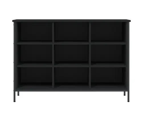 Jalatsikapp, Must, 100 X 35 X 70 cm Tehispuit