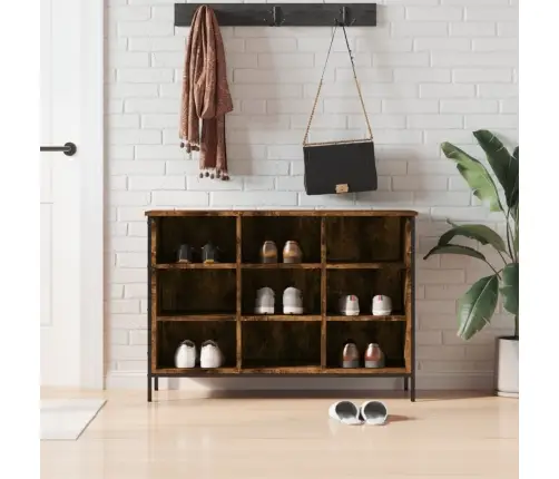 Spintelė Batams, Dūminio Ąžuolo, 100X35X70cm Apdirbta Mediena Spintelė Batams, Dūminio Ąžuolo, 100X35X70cm Apdirbta Mediena