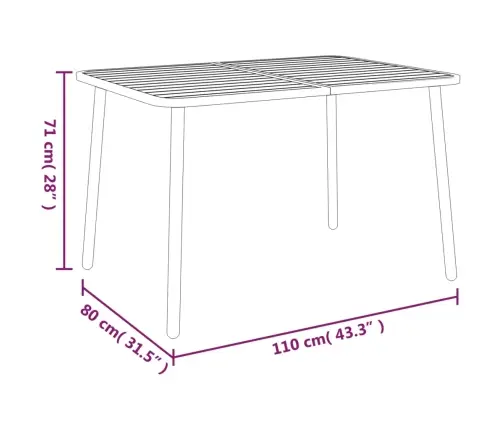 Aialaud, Antratsiithall, 110 X 80 X 71 cm Teras