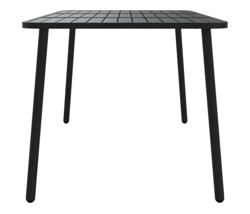 Dārza Galds, Antracītpelēks, 165X80X71 Cm, Tērauds Vidaxl