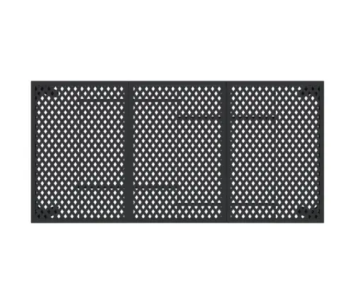 Sodo Stalas, Antracito Spalvos, 165X80X72cm Plienas