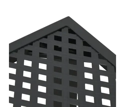 Sodo Stalas, Antracito Spalvos, 165X80X72cm Plienas