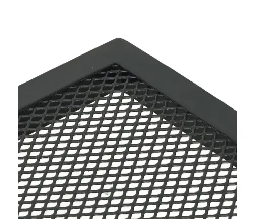 Dārza Galds, Saliekams, Pelēks, 50X50X72 Cm, Tērauda Siets Vidaxl