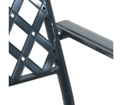 Krēsls 4 Pcs Antracīts 56 X 65 X 89Cm Tērauds Vidaxl