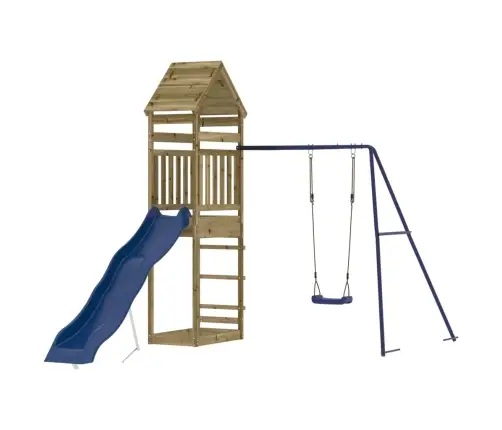 Āra Rotaļu Laukums, Impregnēts Priedes Koks Vidaxl