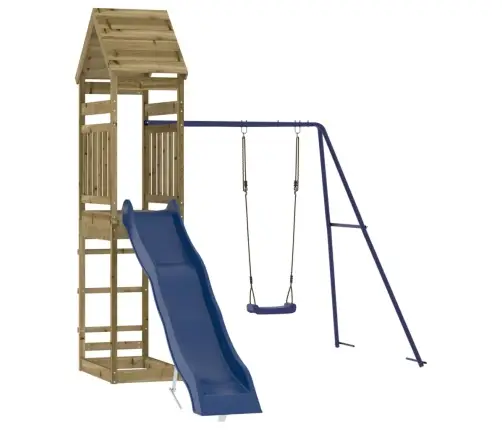 Āra Rotaļu Laukums, Impregnēts Priedes Koks Vidaxl