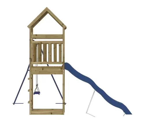 Āra Rotaļu Laukums, Impregnēts Priedes Koks Vidaxl