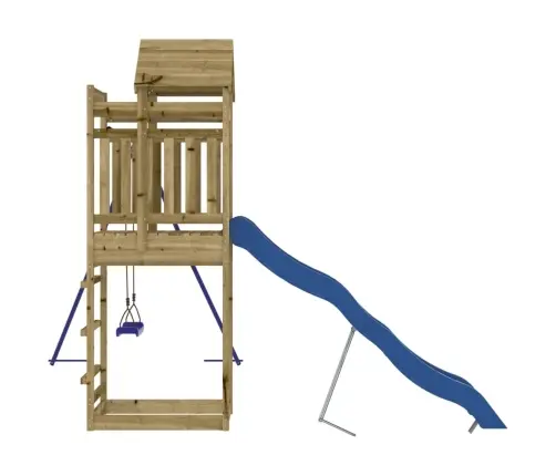 Õue Mänguväljak, Immutatud Männipuit