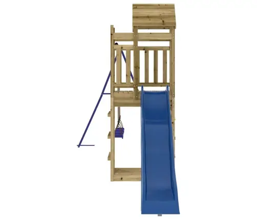 Āra Rotaļu Laukums, Impregnēts Priedes Koks Vidaxl