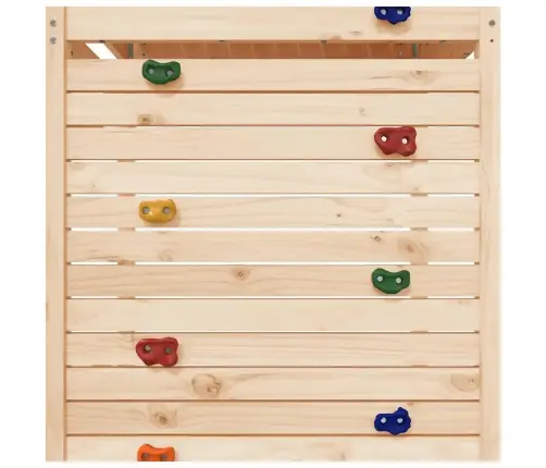 Lauko Žaidimų Aikštelės Komplektas, Pušies Medienos Masyvas