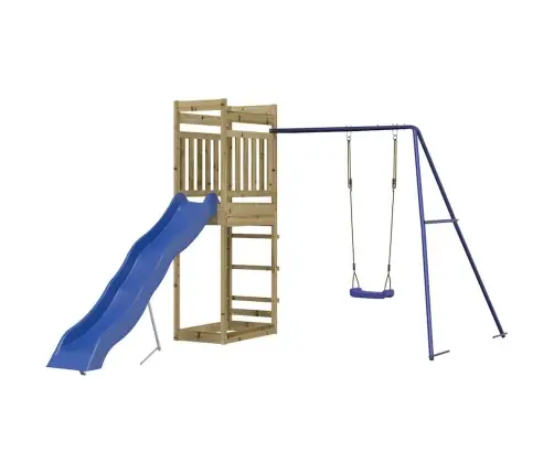 Āra Rotaļu Laukums, Impregnēts Priedes Koks Vidaxl