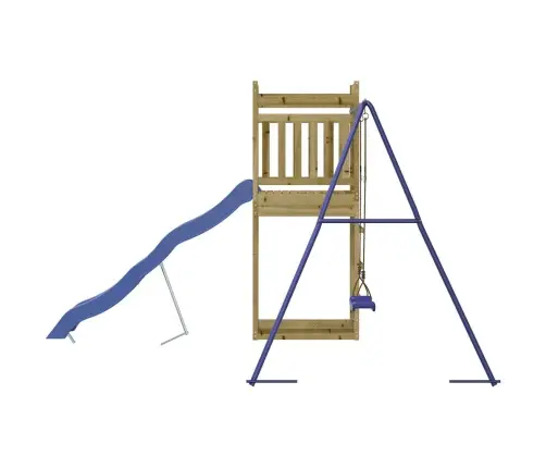 Āra Rotaļu Laukums, Impregnēts Priedes Koks Vidaxl