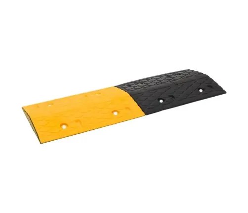 Kiirusetõke 3 Tk, Kollane Ja Must, 97 X 32,5 X 4 cm Kumm