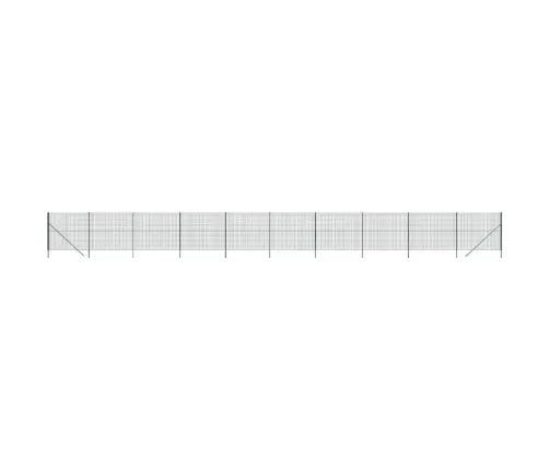 Vielinė Tinklinė Tvora, Žalia, 2,2X25M, Galvanizuotas Plienas