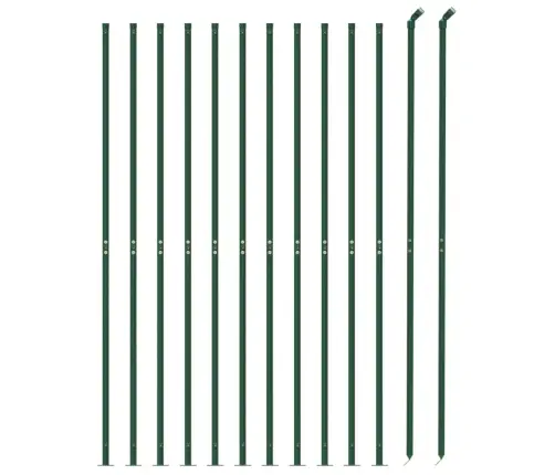 Traataed Äärikuga, Roheline , 1,4 X 25 M