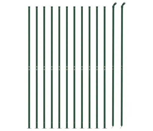 Traataed Äärikuga, Roheline , 1,6 X 25 M