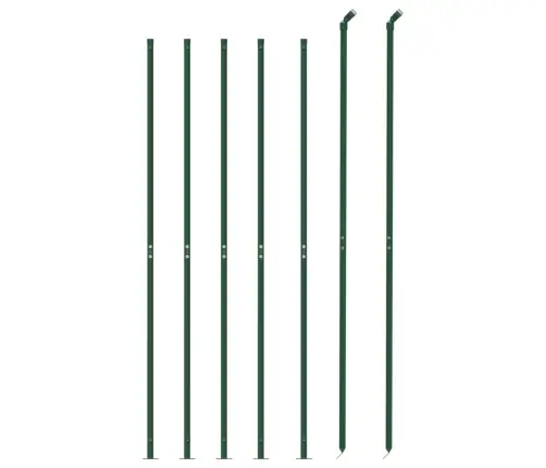 Traataed Äärikuga, Roheline, 2,2X10 M