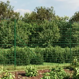 Tinklinė Tvora Su Flanšais, Žalios Spalvos, 2,2X10M