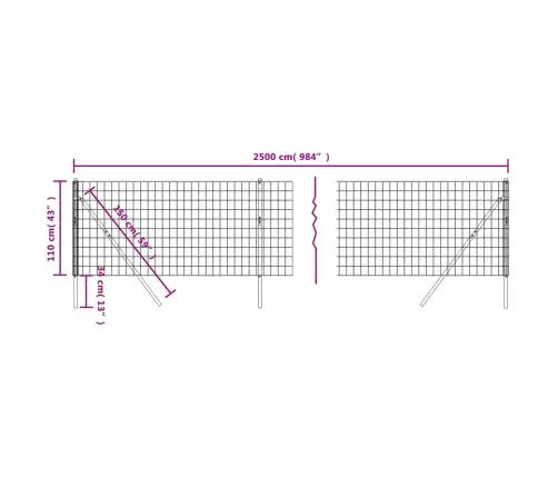 Traataed, Antratsiithall, 1,1 X 25 M, Tsingitud Teras Traataed, Antratsiithall, 1,1 X 25 M, Tsingitud Teras